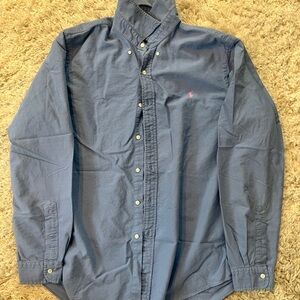 Ralph Lauren Blue Button-Down Shirt